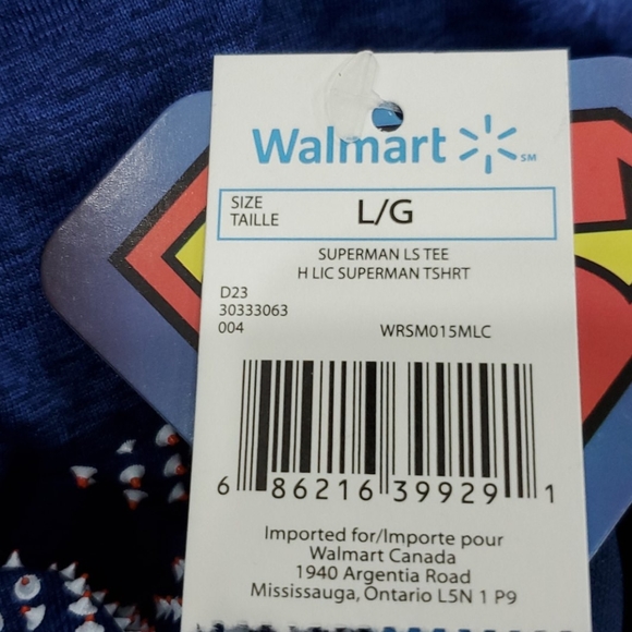 Supermen long sleeves shirt licensed - Picture 10 of 10